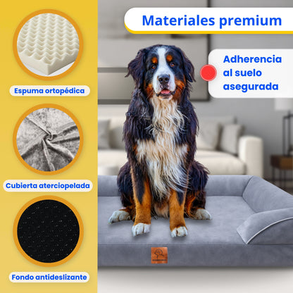 Cama ortopédica Aterciopelada